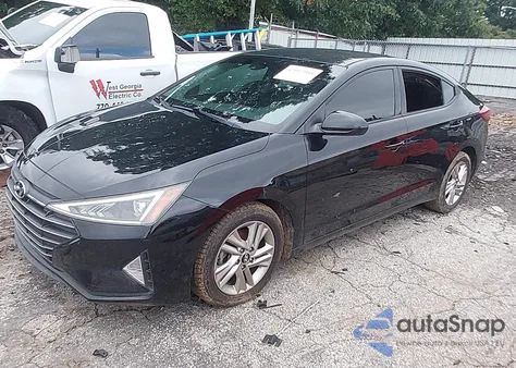 2019 Hyundai Elantra Sel/Value/Limited from USA, damaged, VIN 5NPD84LF7KH418160